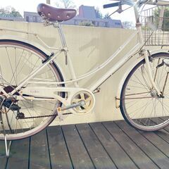 EAST BOY 26インチ　シティサイクル　外装6段　LEDオートライト 　引取専用の画像