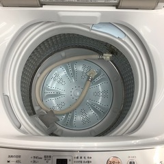 AQUA 全自動洗濯機 AQW-S5M 5.0kg 2021年製の画像