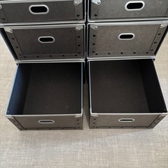 【6個セット】無印良品の硬質パルプボックス　の画像