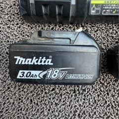 Makita 18V リチウムイオンバッテリー 3.0Ah 2個セット ケース付きの画像