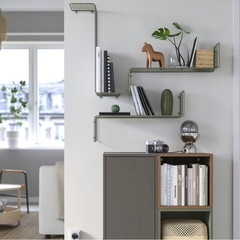 <賃貸も使える>イケア SVENSHULT ウォールシェルフ 60x20cmの画像