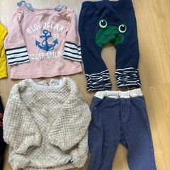 男の子80サイズ冬物の画像