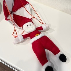 パラシュート　サンタの画像