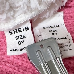 SHIEN シーイン 8y 9y ニットボレロ もこもこショートパンツ セットの画像