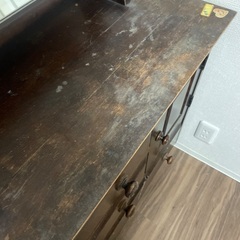 ドレッサー　鏡台　木製　レトロ　アンティークの画像