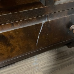 ドレッサー　鏡台　木製　レトロ　アンティークの画像