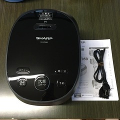 美原店 SHARP 炊飯器 KS-HF05B 2023年製 ブラ...