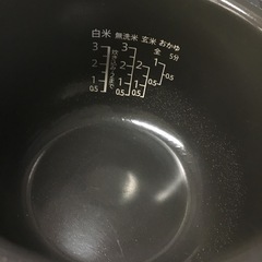 美原店 SHARP 炊飯器 KS-HF05B 2023年製 ブラック　3合炊きの画像