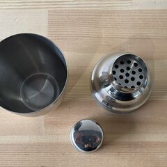 カクテルメジャーセット　カクテルシェーカー　メジャーカップの画像