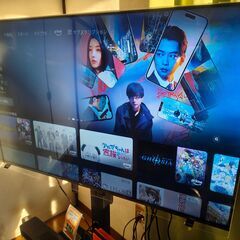 TCL テレビ 55V型 4K 液晶 55V6B Google TV Wチューナー内蔵の画像