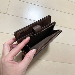 coach 財布　コーチ　二つ折り　中古　の画像