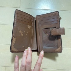 coach 財布　コーチ　二つ折り　中古　の画像