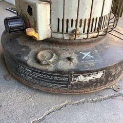 【ジャンク】石油ストーブ 茨城県稲敷市江戸崎の画像