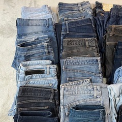 ジーンズ大量まとめ売り 古着 デニム リメイク用・物販向け の画像