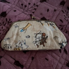 ‎𖤐 ̖́-‬値下げしました‎𖤐 ̖́-‬ダヤンがま口財布の画像