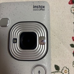 チェキ可動品　instax mini LiPlay ミスティーホワイト本体の画像