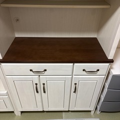 ニトリ　食器棚セット　コルテの画像