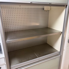 【あげます】 キッチン収納  食器棚の画像