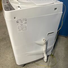 【良品】SHARP 6.0kg洗濯機 ES-GE6B-W 2017年製 通電確認済み 人気 早い者勝ち 引取歓迎 配送OKの画像
