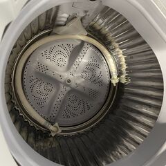 【良品】SHARP 6.0kg洗濯機 ES-GE6B-W 2017年製 通電確認済み 人気 早い者勝ち 引取歓迎 配送OKの画像