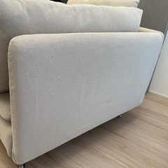 IKEA ソーデルハムン　コーナーセクション　ライトベージュの画像
