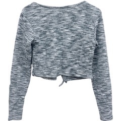 SHEIN シーイン DAZY オープンフロントカーディガン XS グレーの画像