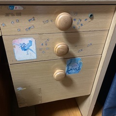 学習机　デスク　椅子セットの画像