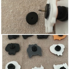 ピンバッジ､ピアス他全部の画像