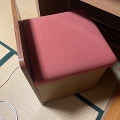 学習机　デスク　椅子セットの画像