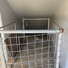 金網収納の画像