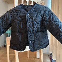 UNIQLO キルティングジャケット 110ブラック