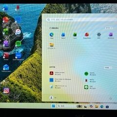 NEC Corei7 16GB 高速SSD 256GB Office2024 タッチパネル Windows11 Blu-rayの画像