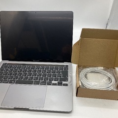 【トレファク足立扇店】Apple MacBook Pro A2338 (13-inch, M1, 2020) ACｱﾀﾞﾌﾟﾀｰ付(新品) USBｹｰﾌﾞﾙ付の画像