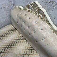 【ジモティ限定特価】大特価 早いもの勝ち 2人掛けソファ おしゃれ インテリア ラブソファ Y2466 の画像