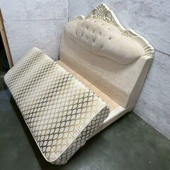 【ジモティ限定特価】大特価 早いもの勝ち 2人掛けソファ おしゃれ インテリア ラブソファ Y2466 の画像