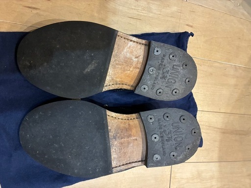 Tricker's トリッカーズ バートン ウィングチップシューズ ユニオンワークス別注　25.5センチ