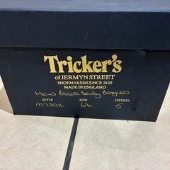 Tricker's トリッカーズ バートン ウィングチップシューズ ユニオンワークス別注　25.5センチの画像