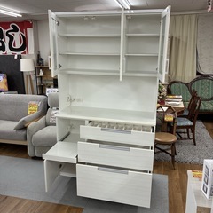 ジモティー限定価格！S148 ⭐ NITORI ニトリ キッチンボード ダリア120 3枚扉 幅119.5cm USED 綺麗 の画像