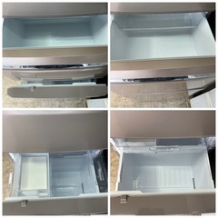 三菱 3ドア冷蔵庫.370L.自動製氷.2016年型.10キロ内配達無料の画像