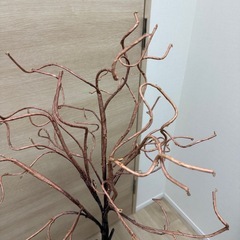 枯れ木のオブジェの画像