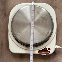 お鍋を加温、保温するプレートの画像