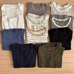 秋冬用　100サイズ　長袖 長ズボン 46枚 ＋ 靴下 6足 セット　まとめ売り　男の子　子供服の画像