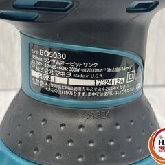 【未使用】ﾏｷﾀ BO5030 125mm ﾗﾝﾀﾞﾑｵｰﾋﾞｯﾄｻﾝﾀﾞ【ハンズクラフト沖縄豊見城店】の画像