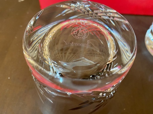 【愛品館 江戸川店】バカラ ステラ ペアロックグラス 2014年 イヤータンブラー 開封済み未使用品 ID:102-028753-00