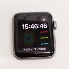 Apple Watch Series 3/GPS/38m/A1858/スペースグレー〈MTF02J/A〉 (1)の画像