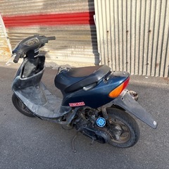 ディオ 原付AF35 Dio ZX 実働  セル、キックOK！V8チャンバーの画像