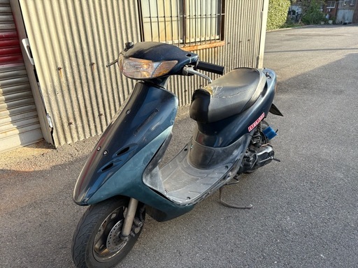 ディオ 原付AF35 Dio ZX 実働 セル、キックOK！V8チャンバー