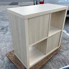 棚　収納棚　収納ボックス　引き出し付き　76.5×39×76.5の画像