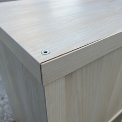 棚　収納棚　収納ボックス　引き出し付き　76.5×39×76.5の画像