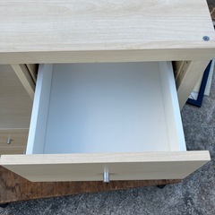 棚　収納棚　収納ボックス　引き出し付き　76.5×39×76.5の画像